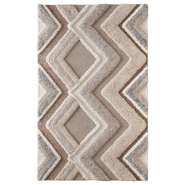 Tapis Anica 8A96F Feizy, Marron Clair/Beige