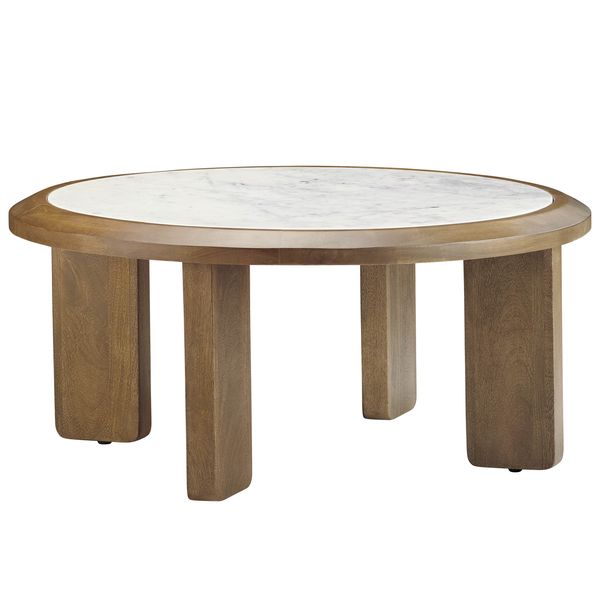 Table basse Palatino, Marron Clair