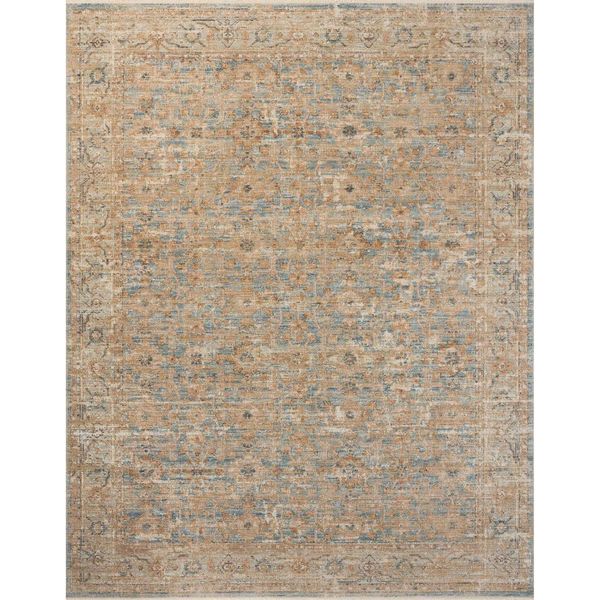 Tapis Heritage HER-15 Loloi, Ocean/Sable
