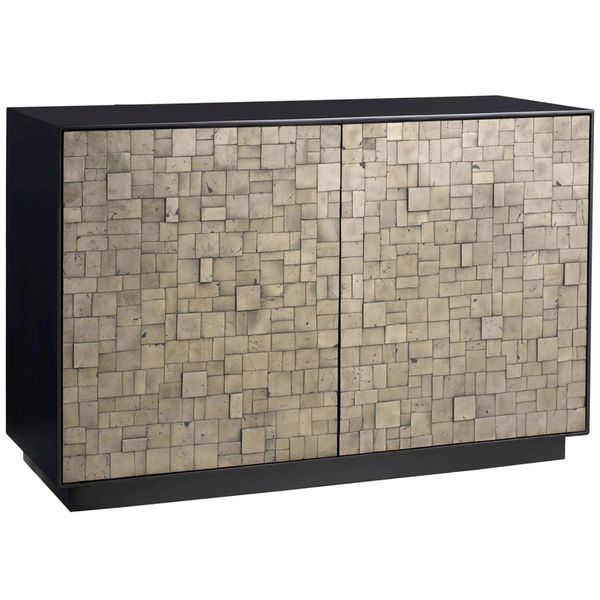 Commode Cosmo Moderne, Noir Mat