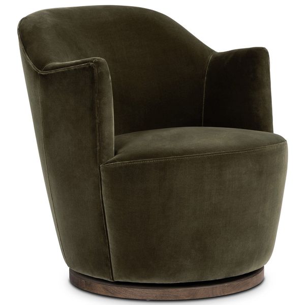 Fauteuil Pivotant Aurore, Olive Surrey