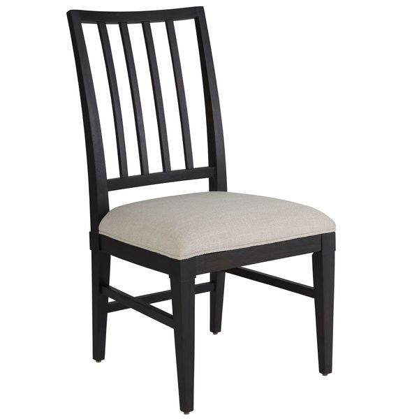 Chaise d'Appoint Coalesce, Bois de Corbeau, Lot de 2